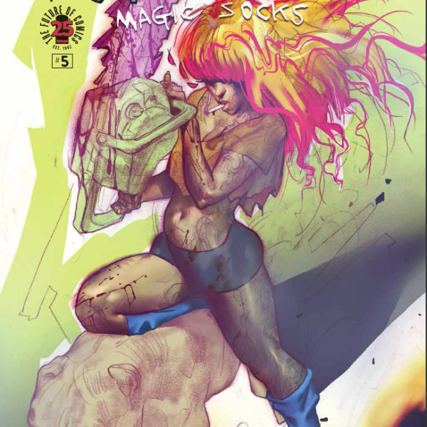 GRRL SCOUTS: MAGIC SOCKS #5 ELIZA IVANOVA VARIANT COVER