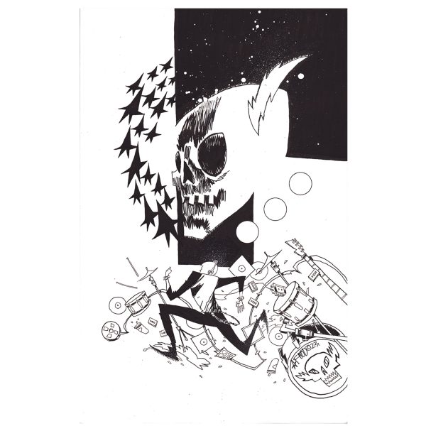 A GHOST ARM MADE UP OF ANGRY GHOSTS #1 VARIANT COVER